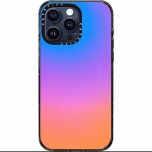 Casetify Vibrant Gradient Phone Case - Blue and Orange